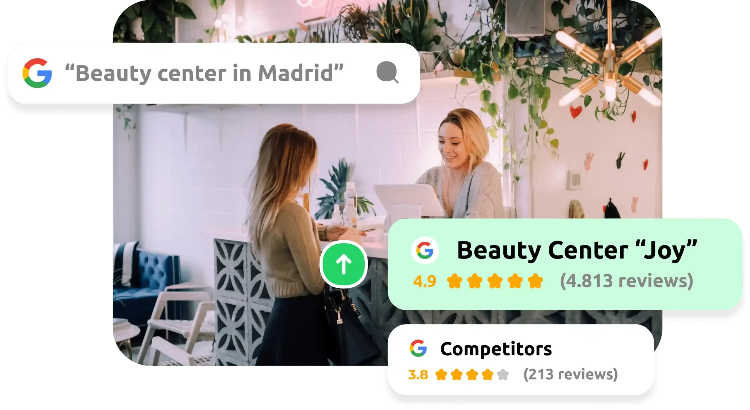 Customer Review Management 1 🌟 Boost Your Visibility – Appear 70% More On Google!